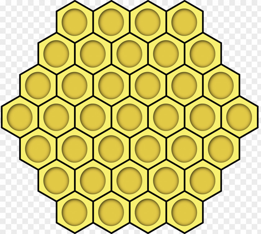 Bee Beehive Hexagon Honey Honeycomb PNG