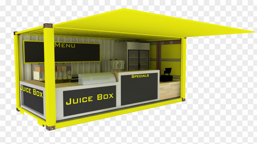 Container Storage Intermodal Cafe Shipping Containers Architecture Retail PNG