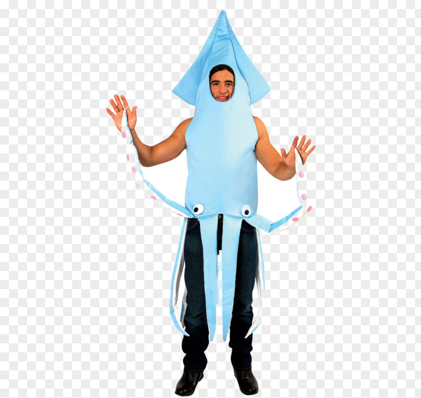 Party Squid Costume Halloween Clothing PNG