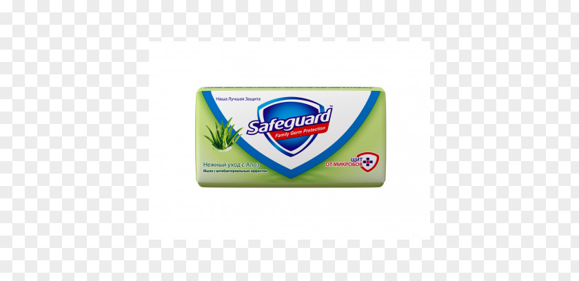 Soap Antibacterial Туалетное мыло Safeguard Aloe Vera PNG