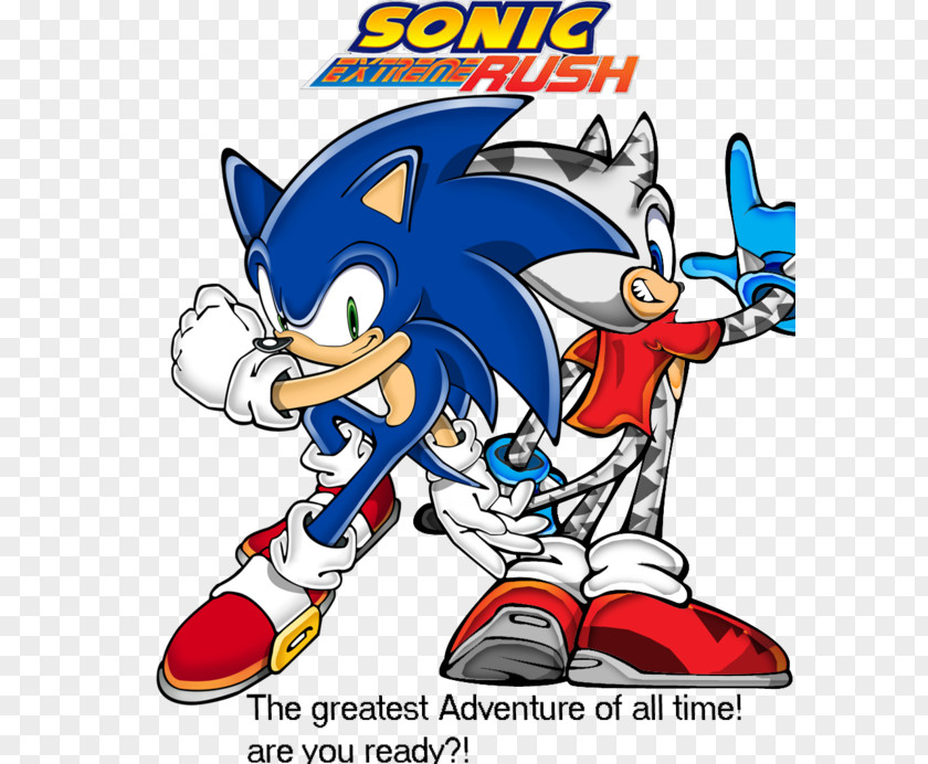 Sonic X-treme Rush Adventure The Hedgehog PNG
