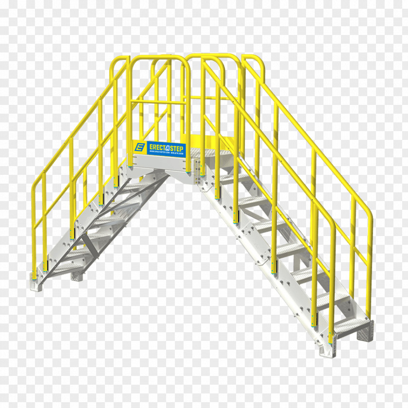 Stairs Steel Metal Attic Ladder PNG