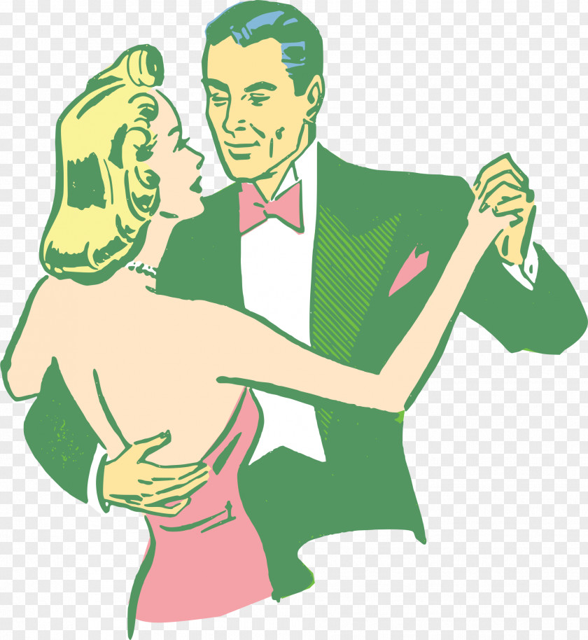 50s Dancers Cliparts Vintage Dance Clip Art PNG