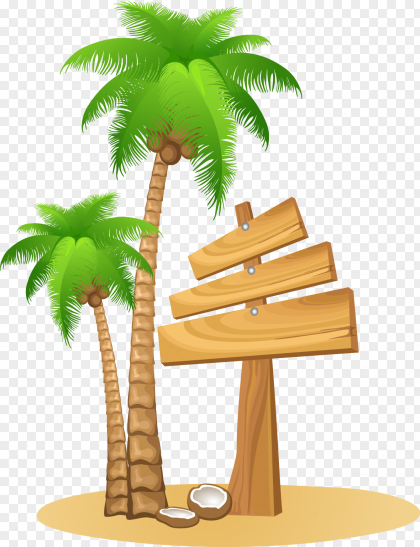 Coconut Tree Clip Art PNG