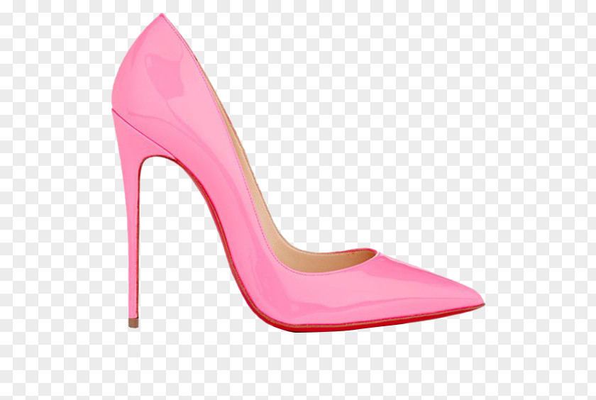 Pink High Heels High-heeled Footwear Shoe PNG