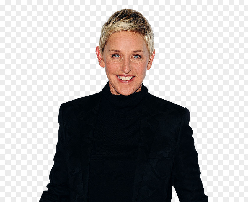 Powerful Woman Ellen DeGeneres The Show Comedian Chat Television PNG