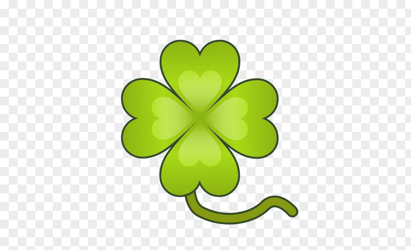 Clover Four-leaf Symbol Emoji Shamrock PNG