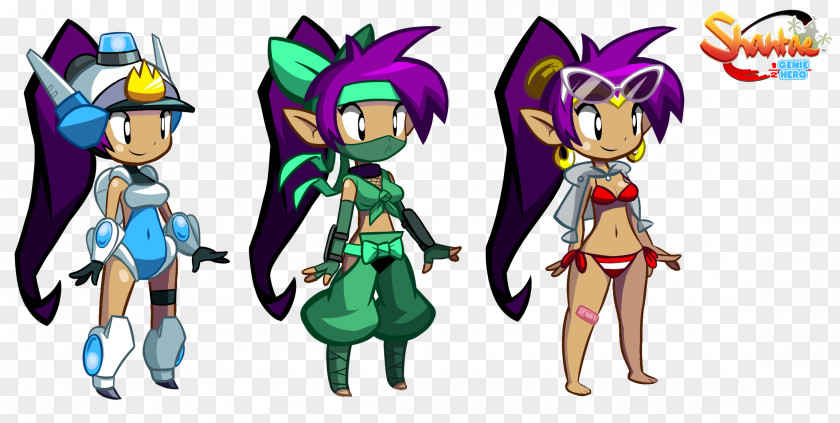 Genie Shantae: Half-Genie Hero Shantae And The Pirate's Curse Risky's Revenge PlayStation 4 Wii U PNG