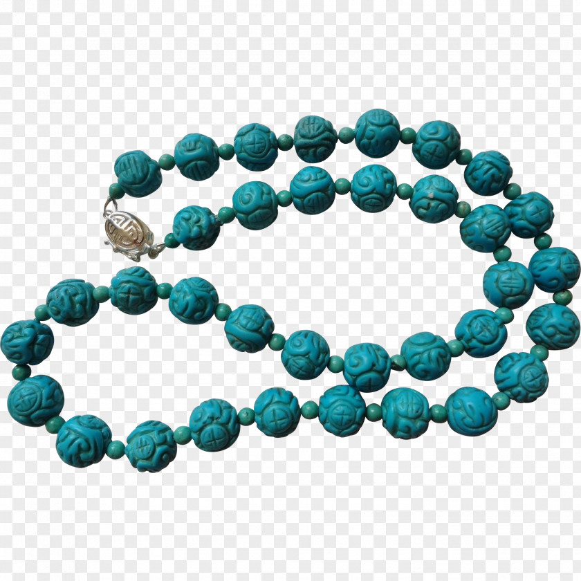 Necklace Turquoise Bead Handbag Bracelet PNG