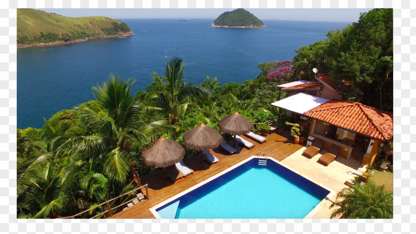 Vacation Resort Town Swimming Pool Villa PNG
