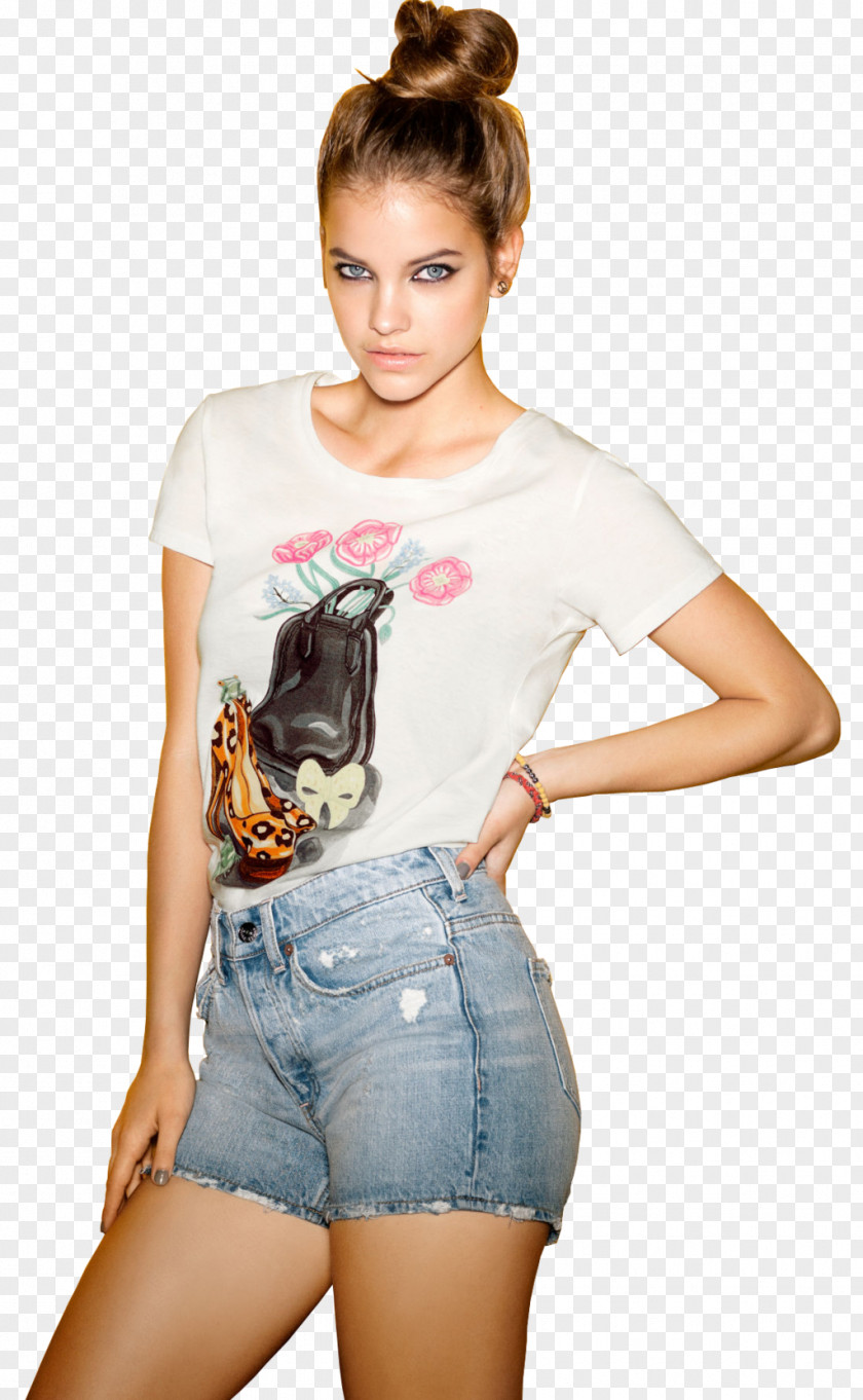 Chanel Barbara Palvin H&M Model T-shirt PNG