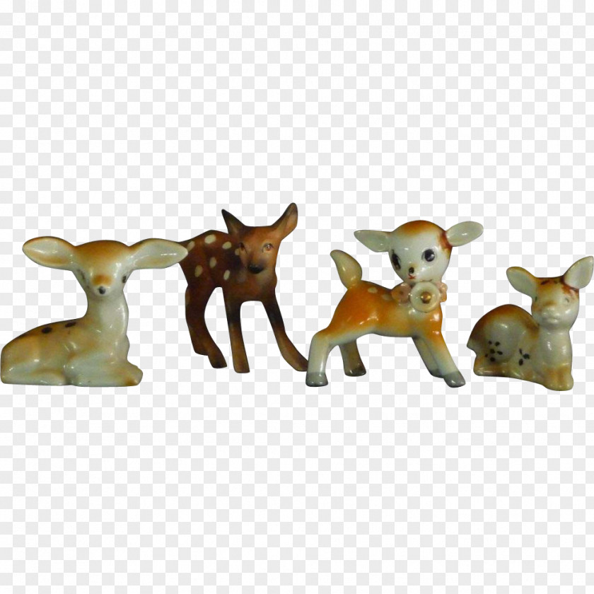 Dog Breed Deer Figurine PNG