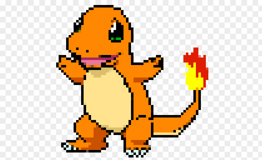 Pokemon 8 Bit Pokémon FireRed And LeafGreen Pikachu Misty GO Charmander PNG