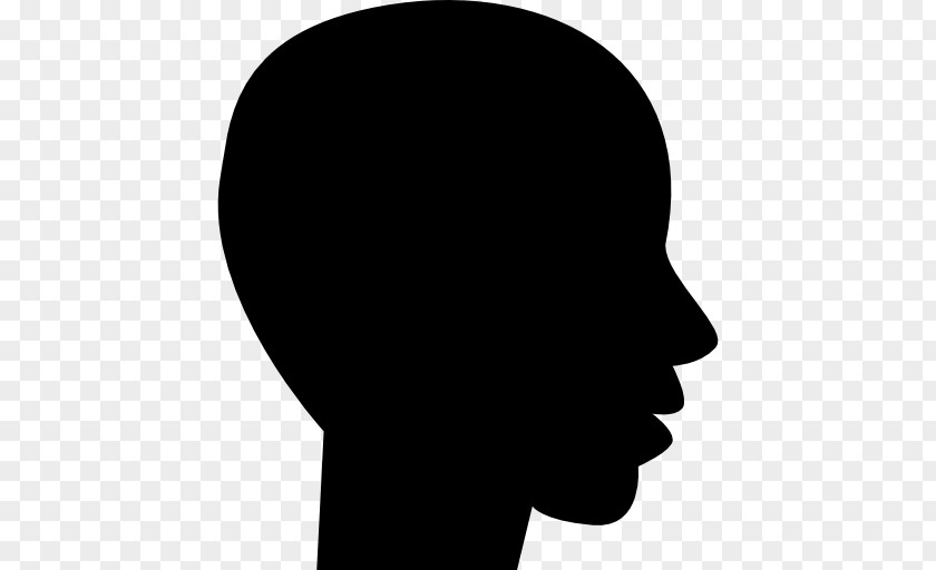 Silhouette Human Head Clip Art PNG