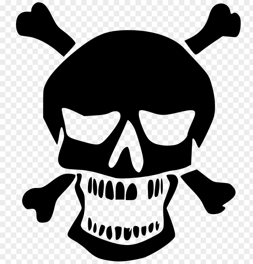 Skull Human Symbolism And Crossbones Clip Art PNG