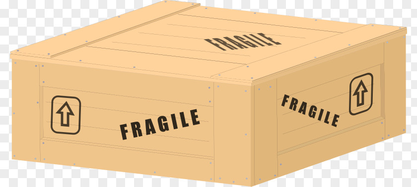 Wooden Crate Box Clip Art PNG