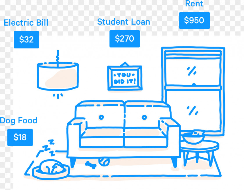 Amount Button Simple BBVA Compass Budget Design Bank PNG