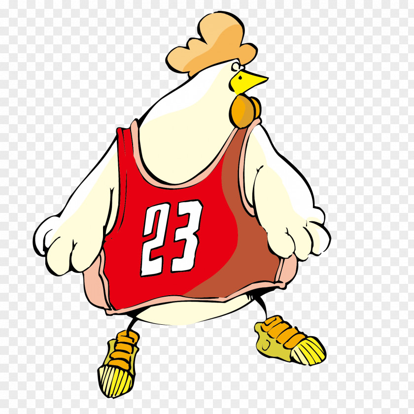 Clothes Cartoon Chicken Rooster Image Clip Art Basketball PNG