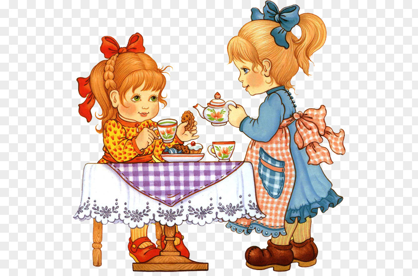 Dolls Tea Material Free To Pull Role-playing Game Child Kindergarten Educator PNG