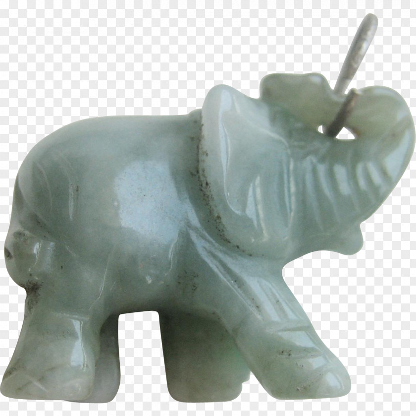 Elephant Indian Stone Carving Figurine PNG