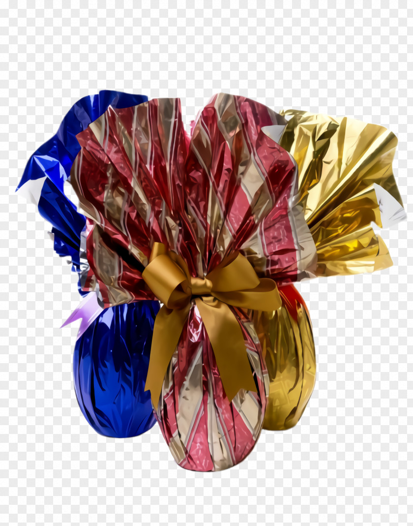 Food Gift Basket Present Ribbon Wrapping PNG