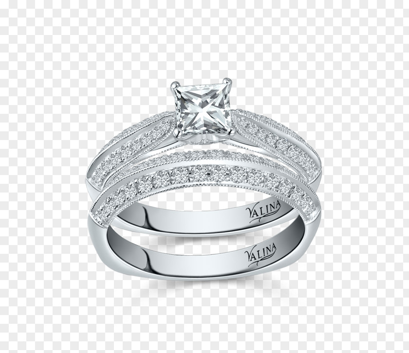 Princess Cut Amethyst Gold Ring Wedding Silver Białe Złoto Designer PNG