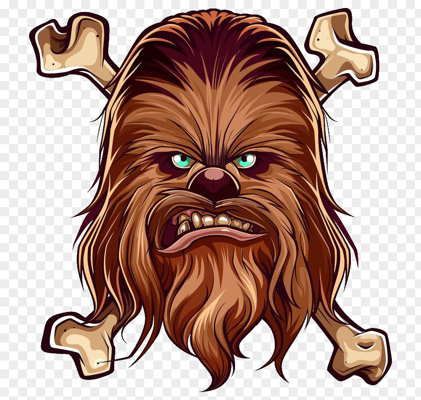 Star Wars Clipart Chewbacca Princess Leia Vector Graphics Clip Art Han Solo PNG