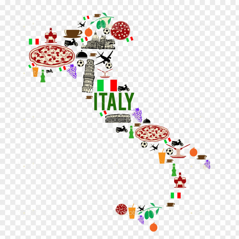 Italy Landmark Map Symbol PNG