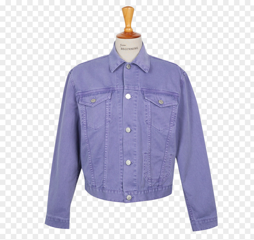 Jacket Sleeve Denim Shirt Button PNG