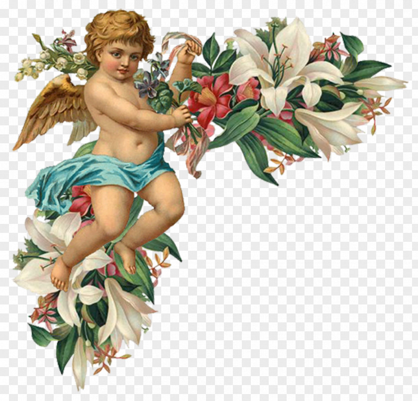 Angel Cherub Printing Poster PNG