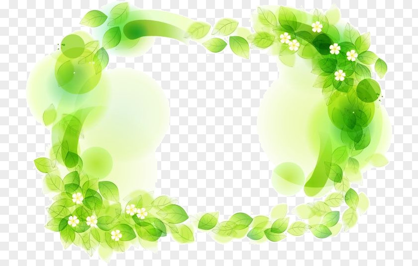 Calligraphy Leaf Picture Frames Vector Graphics Image Drawing Green PNG