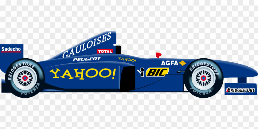 Formula 1 One Car Racing Prost Grand Prix PNG