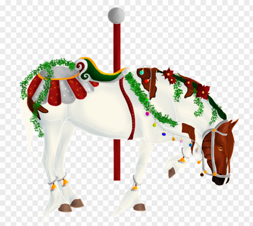 Horse Christmas Ornament PNG