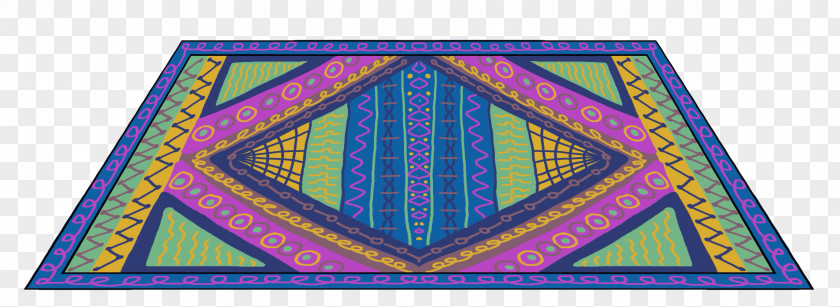 Triangle Area Symmetry Textile Pattern PNG