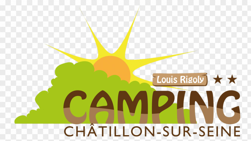 Campsite Châtillon-sur-Seine Camping Logo PNG