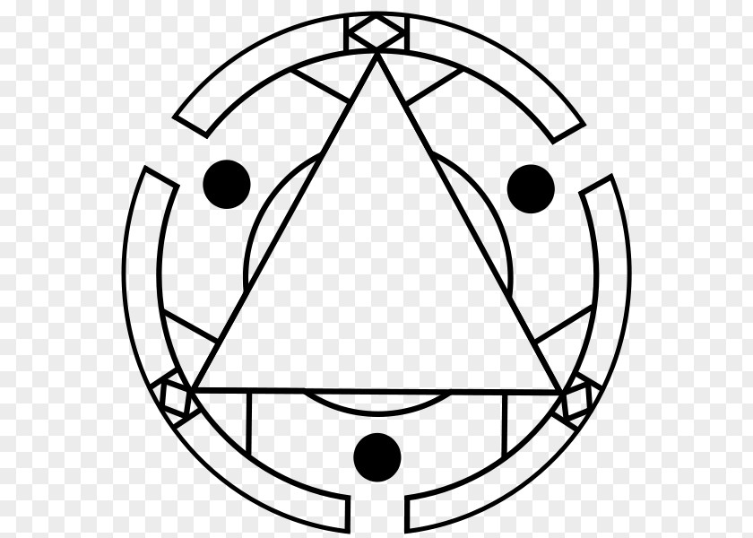 Circle Alchemy Nuclear Transmutation PNG