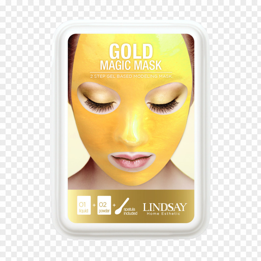 Pearl Powder Mask Facial Cosmetics Gold Skin PNG