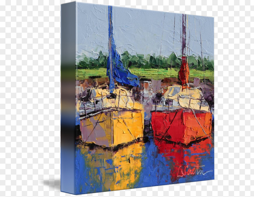 Slikar Radovan Vojinović Boat Art SalesPainting Painting Umetničke Slike PNG