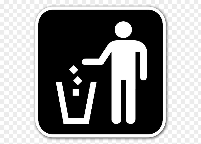Throwing Rubbish Bins & Waste Paper Baskets Recycling Bin Decal PNG