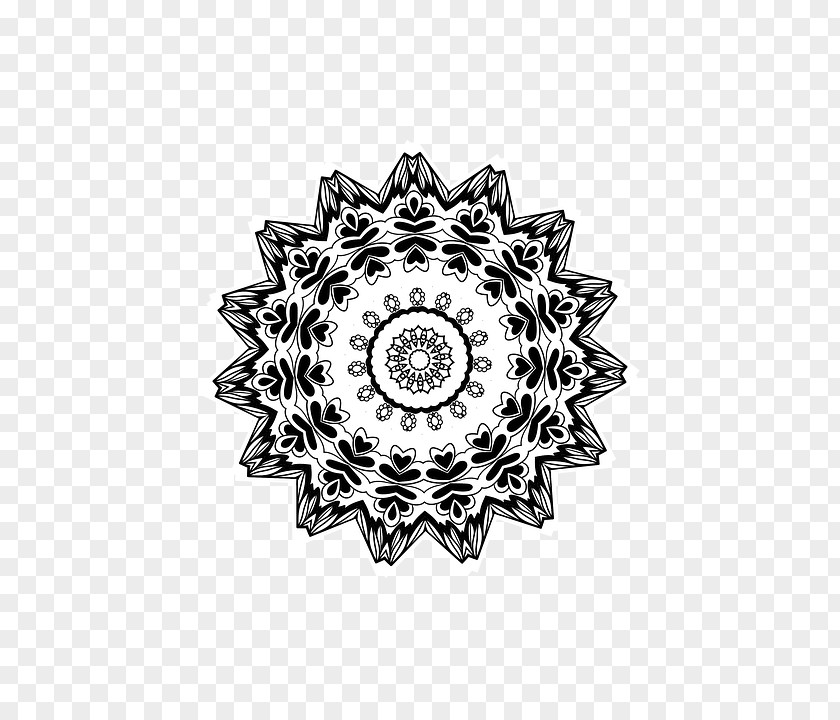 Bat Mandala Tattoo Vector Graphics Chakra Symbol Illustration PNG