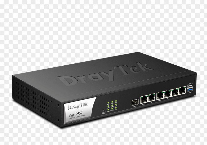 Draytek Vigor2960 Router Wide Area Network Virtual Private PNG