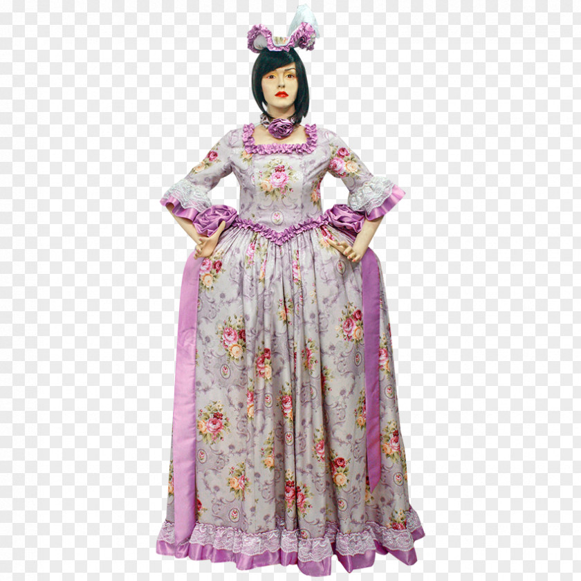 Dress Renaissance Middle Ages Gown Costume PNG