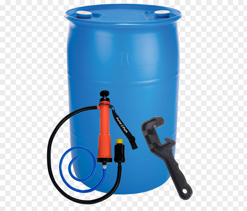 Drum Water Storage Plastic Barrel PNG