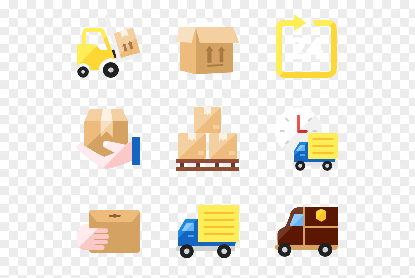 Logistic Toy Block Material PNG