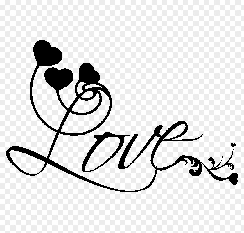 Love Stickers Wall Decal Word Marriage Sticker PNG