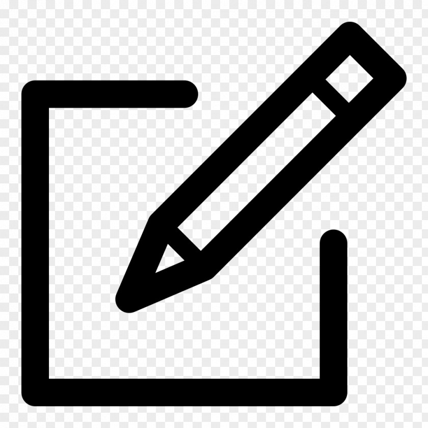 Pencil Icon Editing PNG