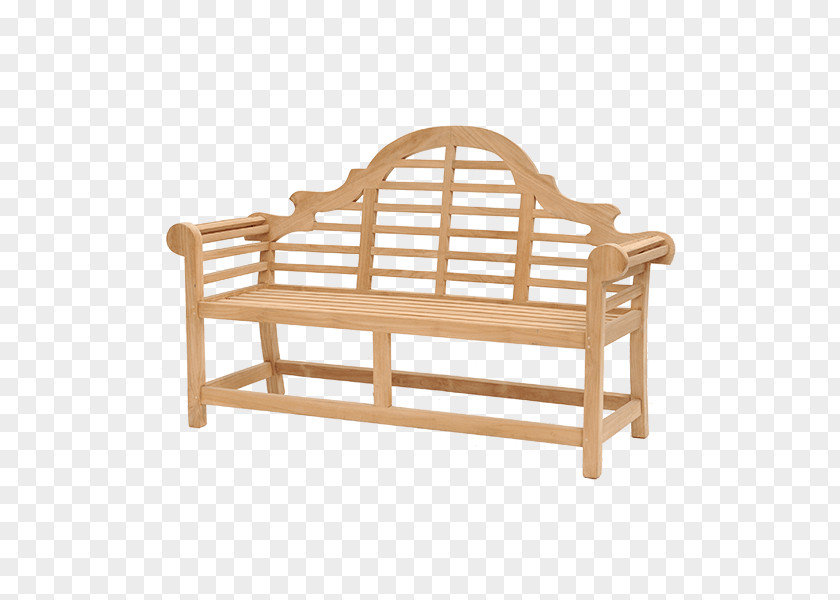 Wood Bench Marlboro Garden Teak Kayu Jati PNG