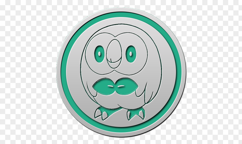 Button Moon Smiley Green Cartoon Animal Character PNG