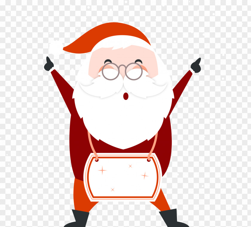 Hi Skin Of Santa Claus Christmas Card Wish Greeting & Note Cards PNG