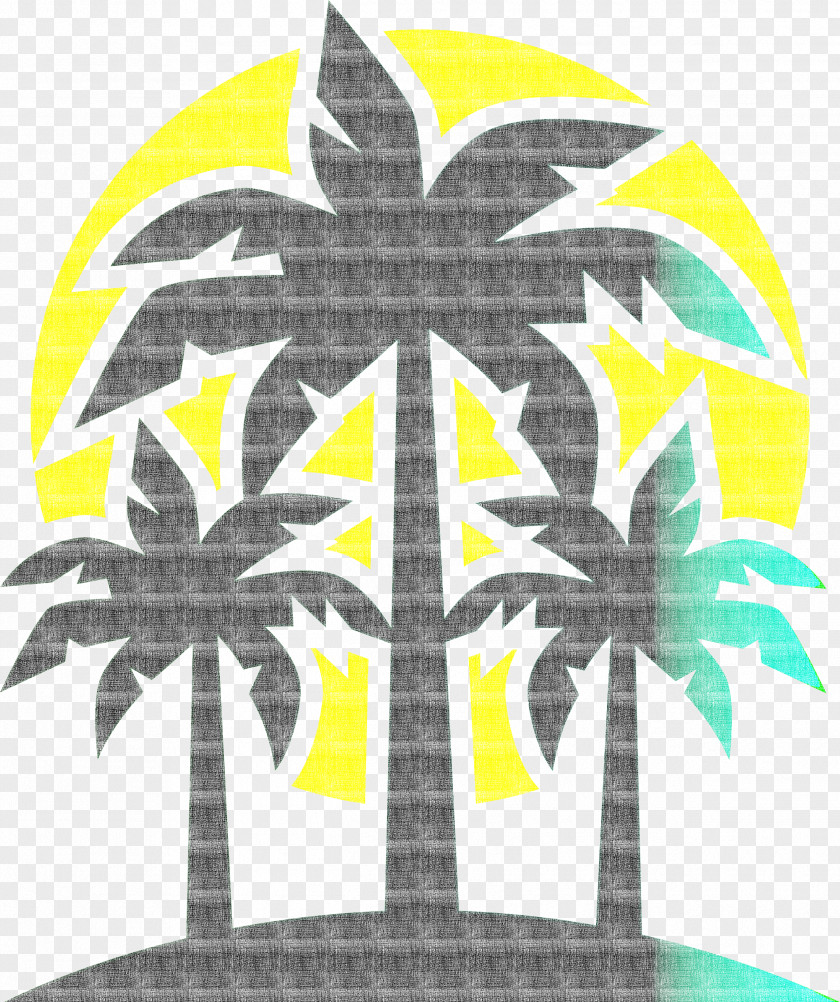 Palm Tree Beach Tropical PNG